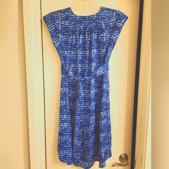 Stitch Fix Collective Concepts Blue Wrap Dress ๐ XS NWOT - Picture 2 of 2